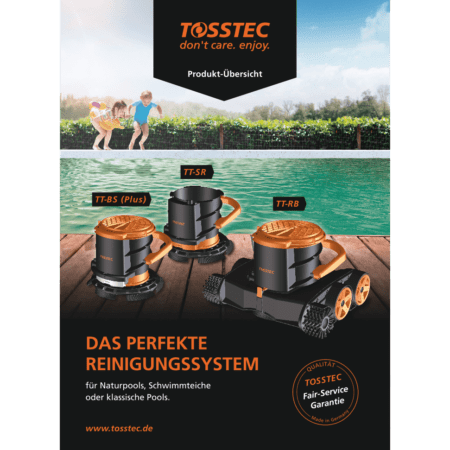 TOSSTEC Flyer Gesamtprospekt, Produktübersicht Cover